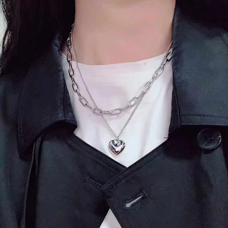 Vintage Necklace on Neck Chain Women'S Jewelry Layered Accessories for Girls Clothing Aesthetic Gifts Fashion Pendant 2022