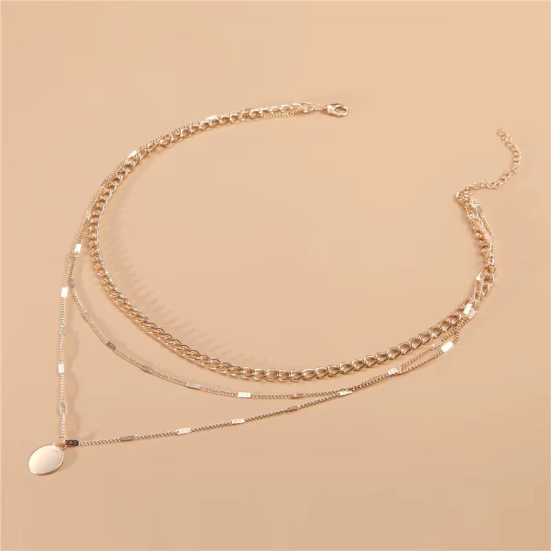 Vintage Necklace on Neck Chain Women'S Jewelry Layered Accessories for Girls Clothing Aesthetic Gifts Fashion Pendant 2022